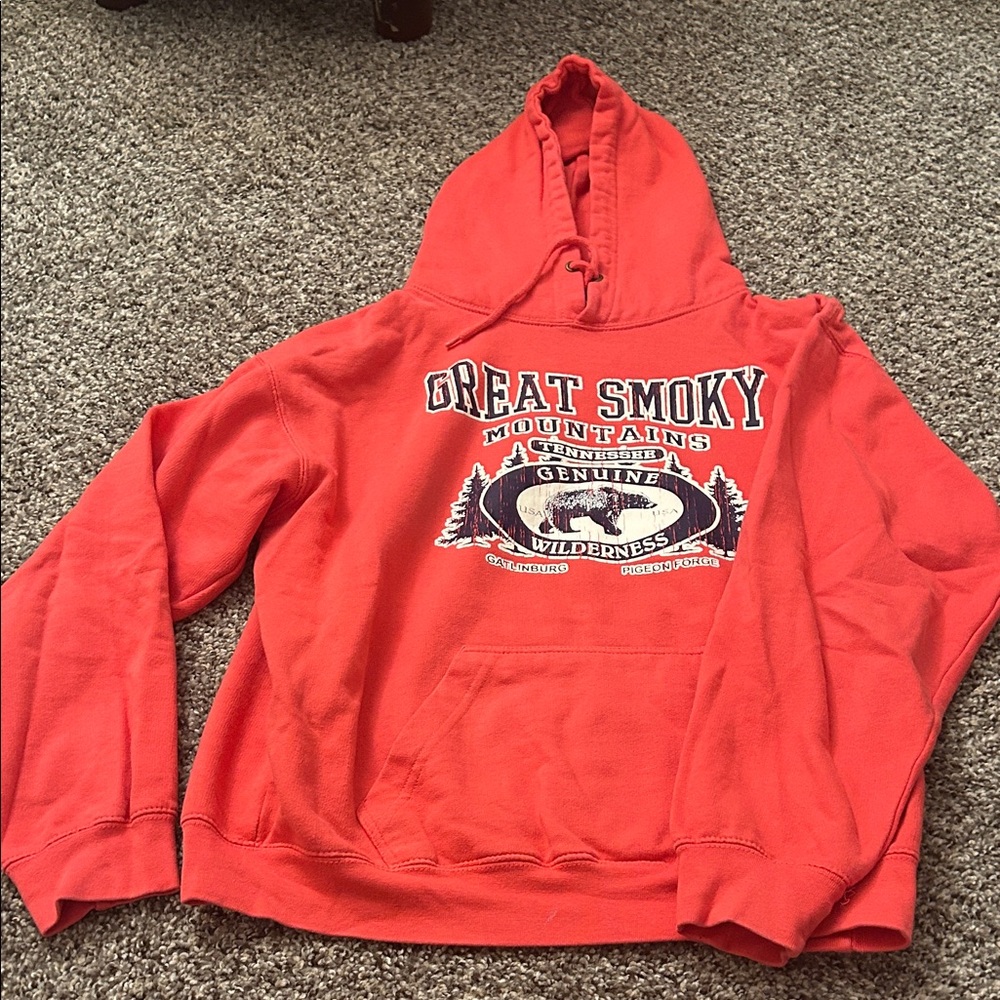 Women’s Great Smoky Mountains Salmon Hoodie